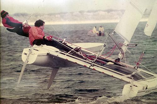 O Brasil foi ouro de novo, na vela, classe tornado, 24 anos depois da última conquista (Adhemar Ferreira da Silva, em Melbourne, 1956), com os iatistas Lars Sigud Bjokstron e Alex Welter / Foto: Acervo familiar